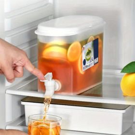 3.5L Cold Water Pitcher with Faucet Refrigerator Beverage Dispenser