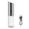 USB Rechargeable Electric Salt and Pepper Grinder Adjustable Coarseness