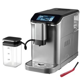 Fully Automatic Espresso Machine with Milk Frother 20 Bar Grinder