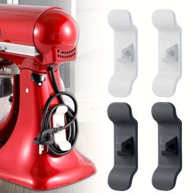 4 Pack Cable Organizer Adhesive Cord Holder for Kitchen Appliances