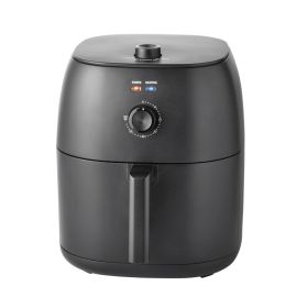 8 Quart Air Fryer Black with Automatic Shut Off