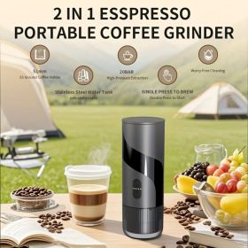 Portable Electric Espresso Machine USB C Self Heating Coffee Maker