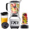 Professional Smoothie Blender with 23 34 60oz BPA Free Cups