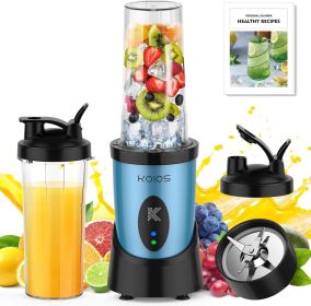 KOIOS Blender for Smoothies 900W Personal Blender with 2 Cups