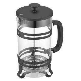 French Press Coffee Maker 34oz Borosilicate Glass Stainless Filter