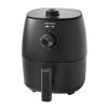 2.2 Quart Air Fryer Black with Automatic Shut Off Nonstick