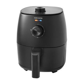 2.2 Quart Air Fryer Black with Automatic Shut Off Nonstick