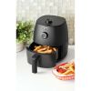 2.2 Quart Air Fryer Black with Automatic Shut Off Nonstick