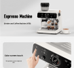 Semi Automatic Coffee Grinder 20 Bar Dual Boiler Espresso Machine