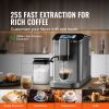 Fully Automatic Espresso Machine with Milk Frother 20 Bar Grinder