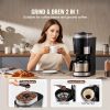 Coffee Maker with Grinder 8 Cup Programmable Grind and Brew