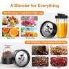 TENKER 850W Personal Blender with Cups for Shakes and Smoothies