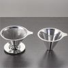 Stainless Steel Pour Over Coffee Dripper with Reusable Filter Stand