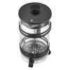 French Press Coffee Maker 34oz Borosilicate Glass Stainless Filter