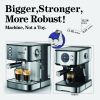 PlumChef Espresso Machine 20 Bar with Milk Frother Steam Wand