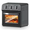 13QT Air Fryer Toaster Oven Combo with 360° Hot Air Circulation