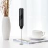 Electric Milk Frother Handheld Whisk Portable Coffee Mixer