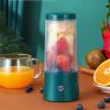 350ml Portable Electric Juicer Blender USB Rechargeable 4 Blades