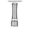 Manual Pepper Mill Stainless Steel Adjustable Spice Grinder