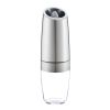 Electric Salt and Pepper Grinder Set Stainless Steel Gravity Mill
