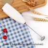 Mini Battery Operated Milk Frother Handheld Coffee Foam Maker