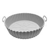 Air Fryer Silicone Pot Reusable Liner Basket Food Safe Accessory