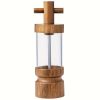7 Inch Manual Black Pepper Wood Grinder