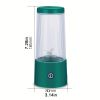 350ml Portable Electric Juicer Blender USB Rechargeable 4 Blades