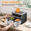 9.5 Quart Dual Basket Air Fryer with Independent Temperature Control