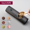 Electric Salt and Pepper Grinder Adjustable Coarseness Battery Powered